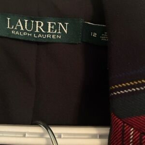 Ralph Lauren Red and Blue Plaid Skirt